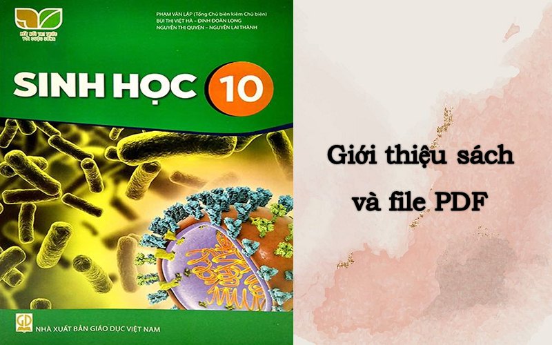 Giới thiệu SGK Sinh 10 Kết nối tri thức (Tải file PDF)