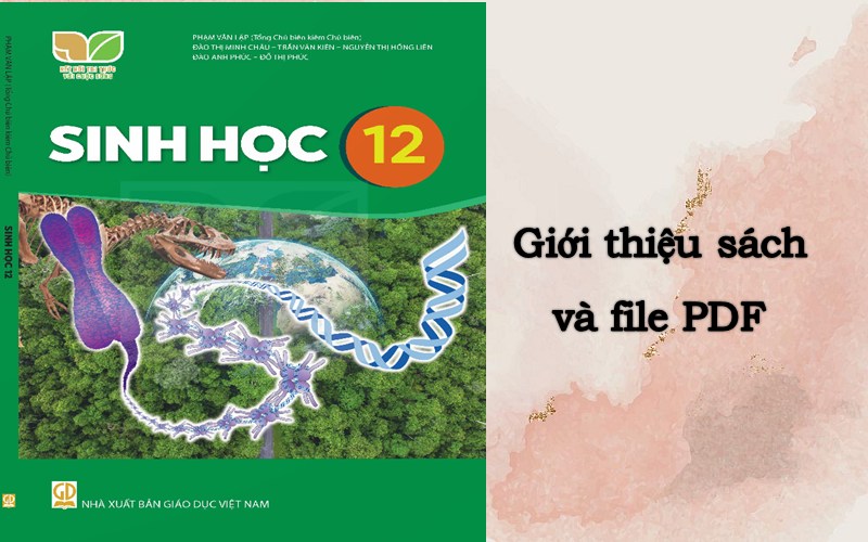 Giới thiệu sách Sinh 12 Kết nối tri thức bản đầy đủ nhất